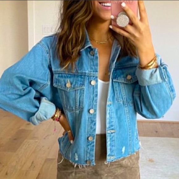 Dede Raad Denim Jacket Size 
